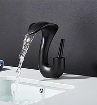 Robinet lavabo cascade laiton - mitigeur compact design L'art du robinet