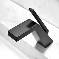 Robinet de lavabo monotrou design minimaliste