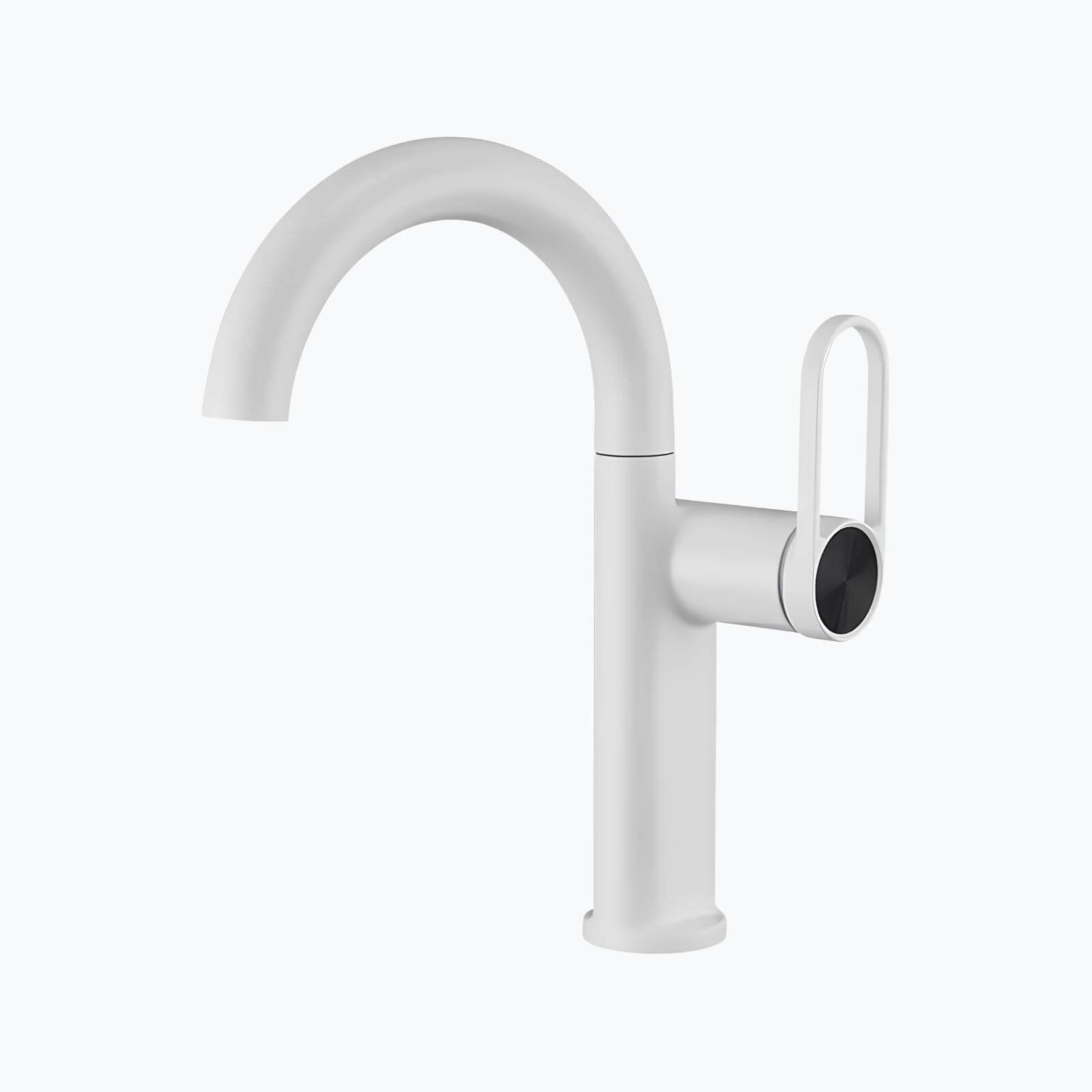 Robinet lavabo haut laiton mitigeur bec pivotant L'art du robinet