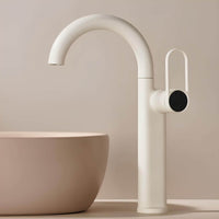 Robinet lavabo haut laiton mitigeur bec pivotant L'art du robinet