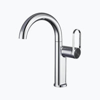 Robinet lavabo haut laiton mitigeur bec pivotant L'art du robinet