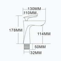Robinet lavabo mitigeur cascade design contemporain L'art du robinet