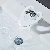 Robinet lavabo mitigeur laiton design contemporain silencieux L'art du robinet