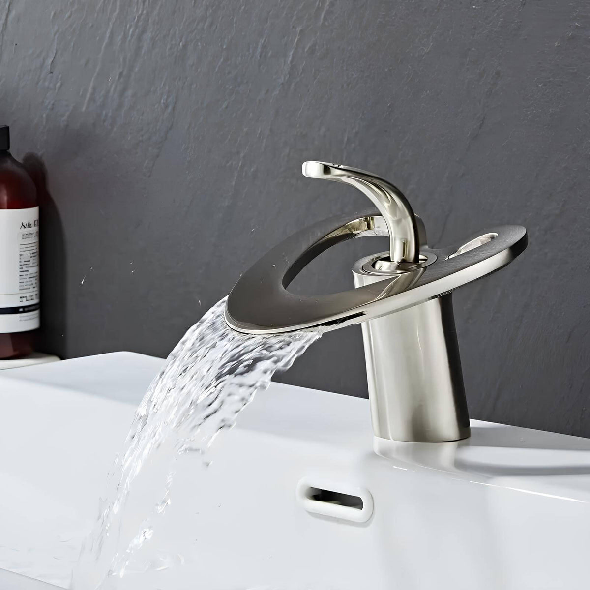 Robinet lavabo mitigeur laiton design contemporain silencieux L'art du robinet