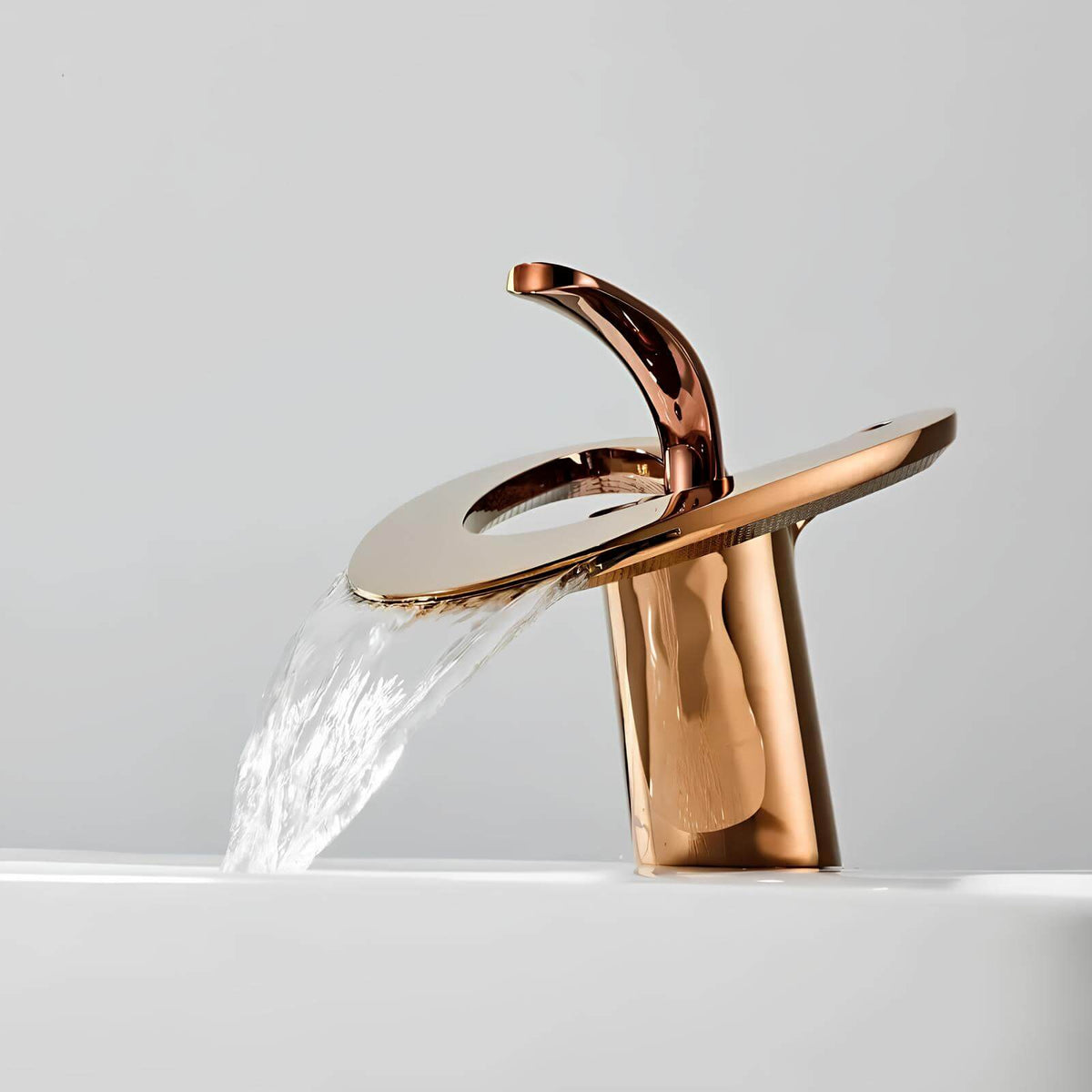 Robinet lavabo mitigeur laiton design contemporain silencieux L'art du robinet