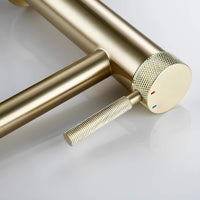Robinet lavabo monocommande laiton design L'art du robinet
