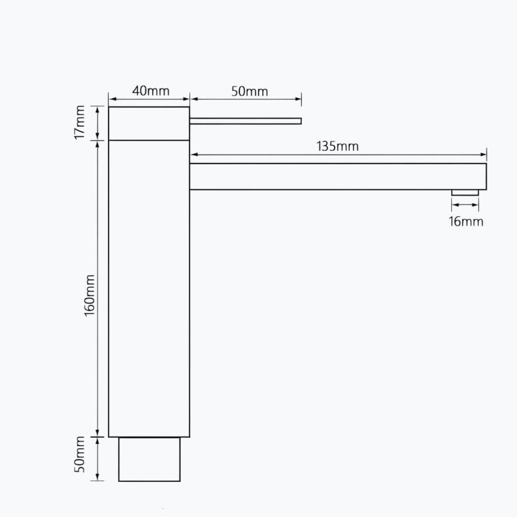 Robinet lavabo monocommande laiton design L'art du robinet