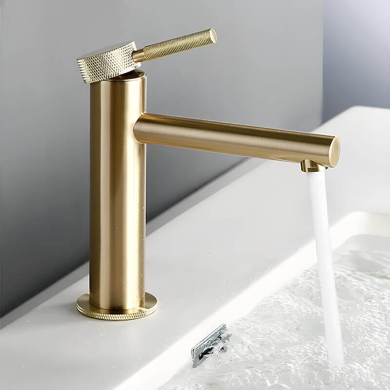 Robinet lavabo monocommande laiton design L'art du robinet