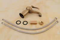 Robinet lavabo monocommande vintage bronze antique L'art du robinet