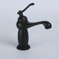Robinet lavabo monocommande vintage bronze antique L'art du robinet