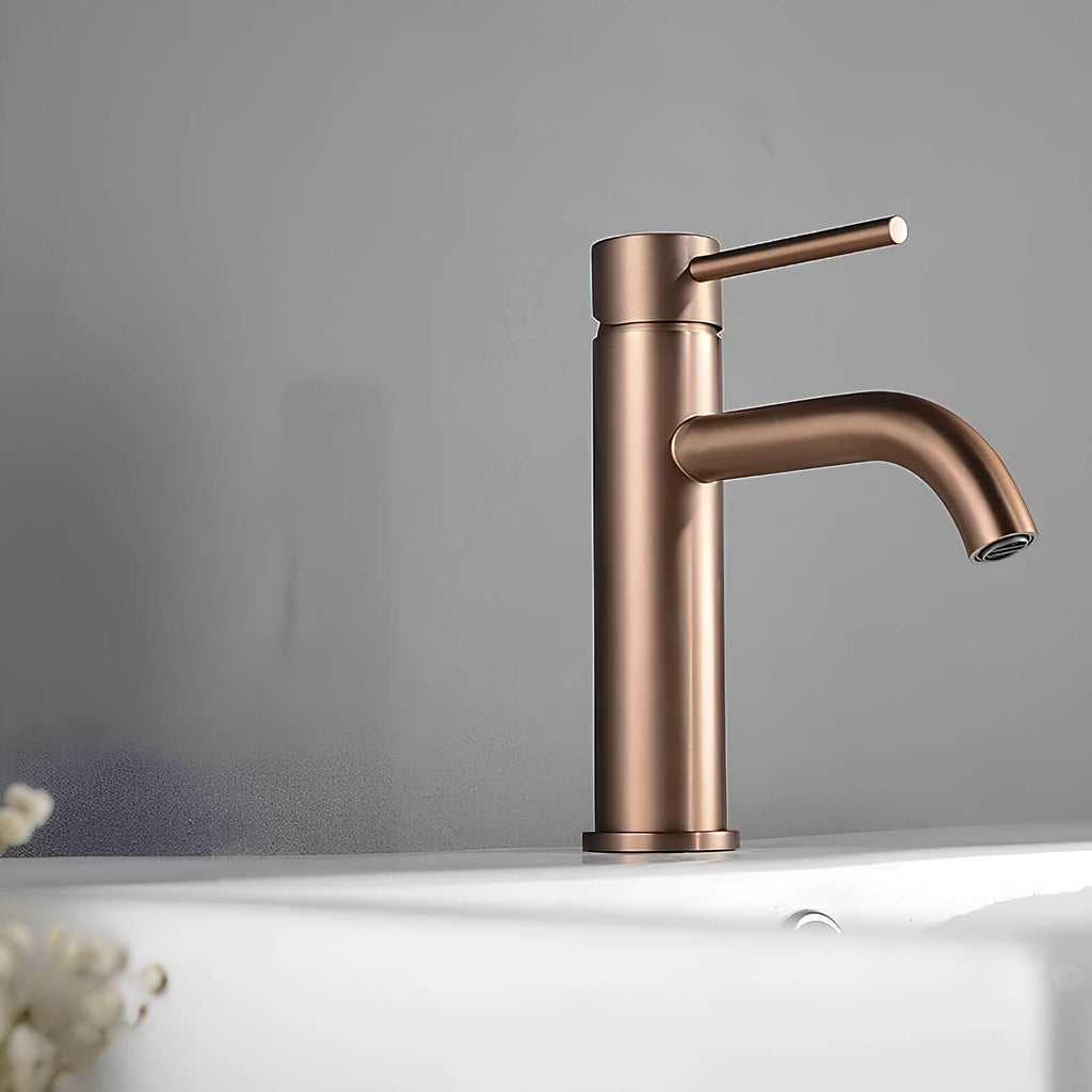 Robinet lavabo monotrou design contemporain L'art du robinet
