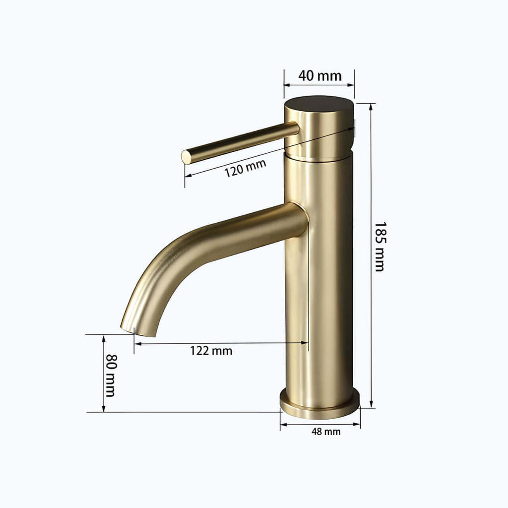 Robinet lavabo monotrou design contemporain L'art du robinet