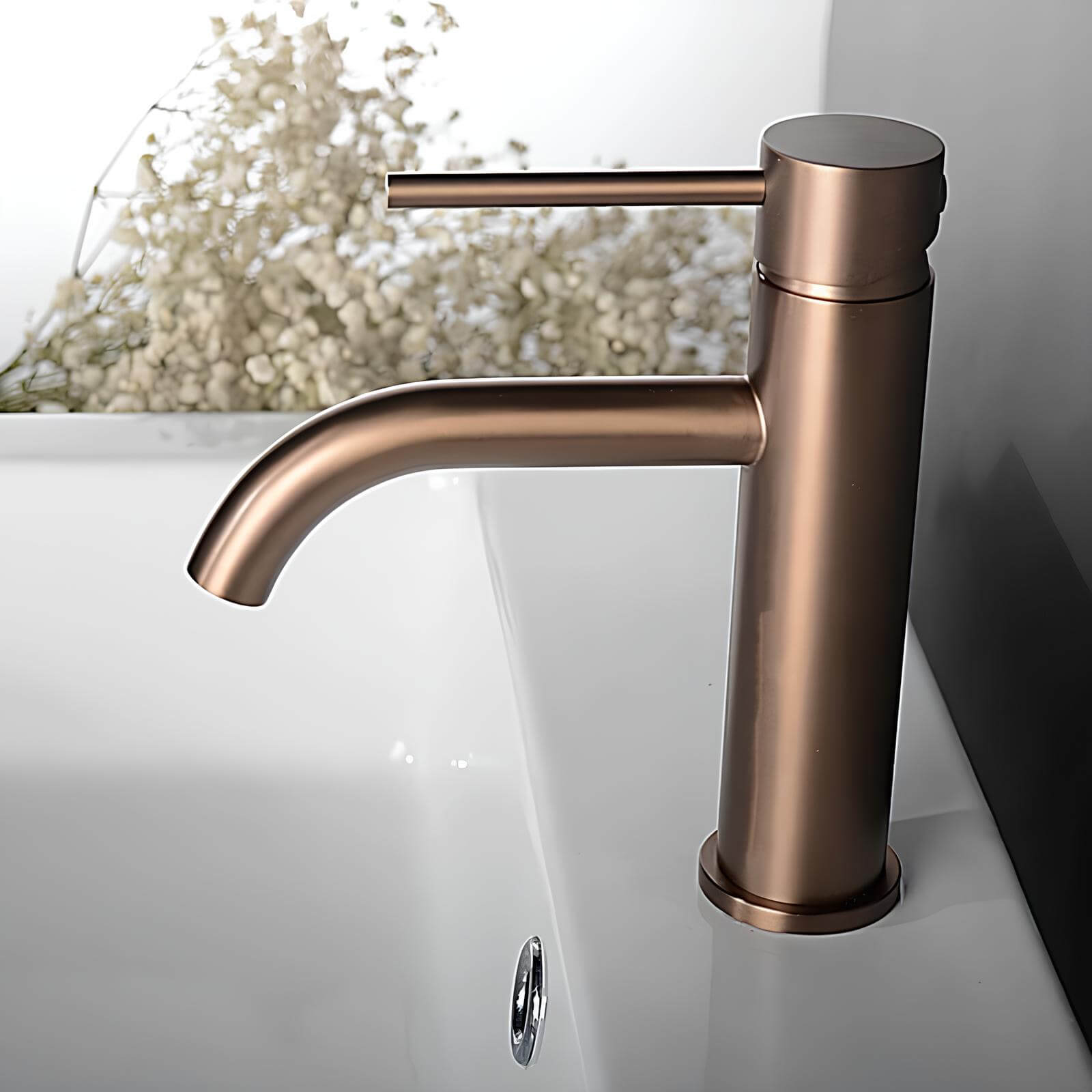 Robinet lavabo monotrou design contemporain L'art du robinet