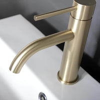 Robinet lavabo monotrou design contemporain L'art du robinet