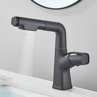 Robinet lavabo orientable avec douchette intégrée L'art du robinet