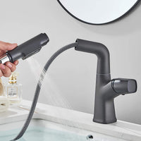 Robinet lavabo orientable avec douchette intégrée L'art du robinet