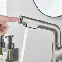 Robinet lavabo orientable avec douchette intégrée L'art du robinet