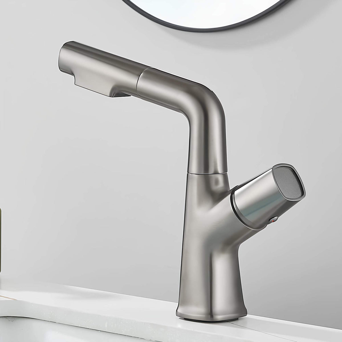Robinet lavabo orientable avec douchette intégrée L'art du robinet