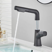 Robinet lavabo orientable avec douchette intégrée L'art du robinet