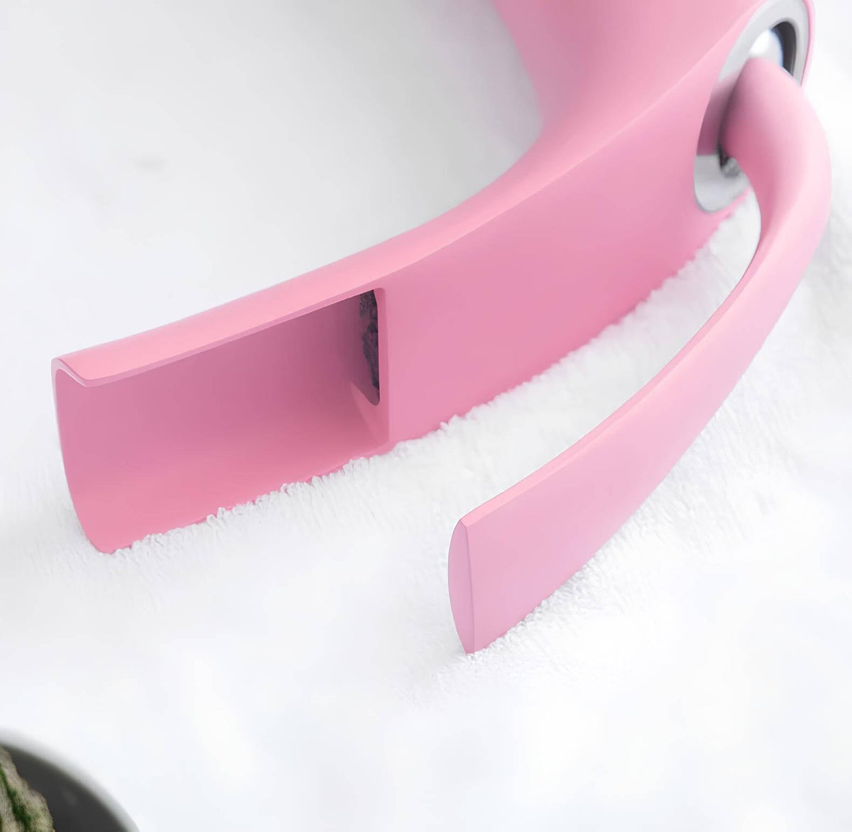Robinet mitigeur cascade rose en laiton pour lavabo L'art du robinet