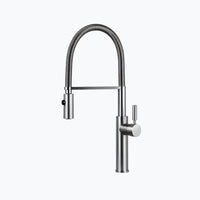 Robinet mitigeur cuisine bec escamotable rotation 360° L'art du robinet