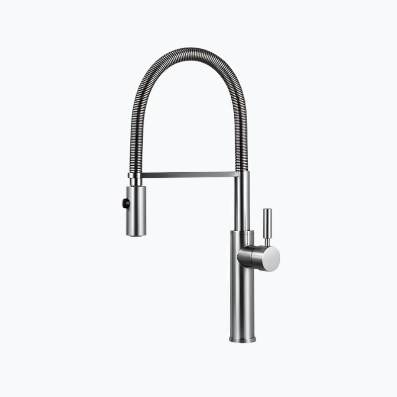 Robinet mitigeur cuisine bec escamotable rotation 360° L'art du robinet