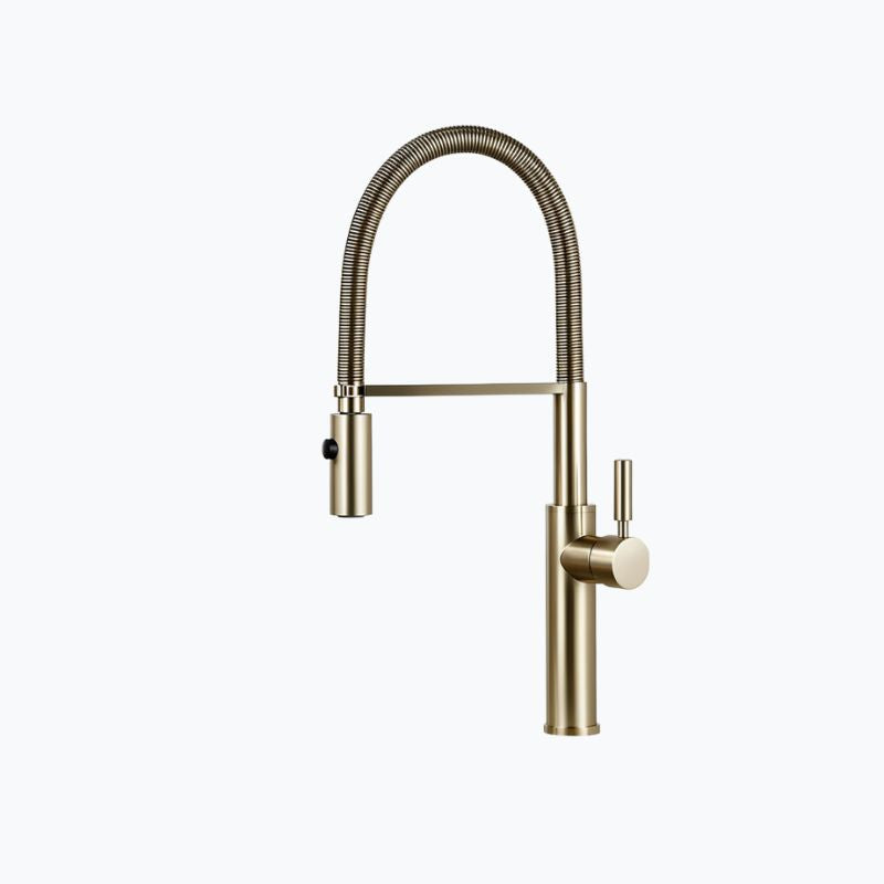 Robinet mitigeur cuisine bec escamotable rotation 360° L'art du robinet