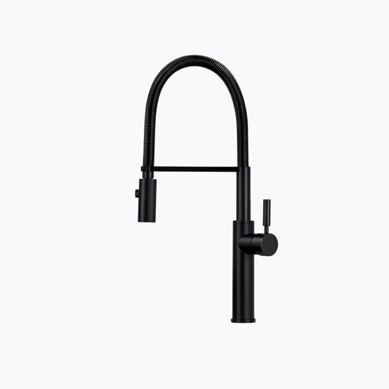 Robinet mitigeur cuisine bec escamotable rotation 360° L'art du robinet