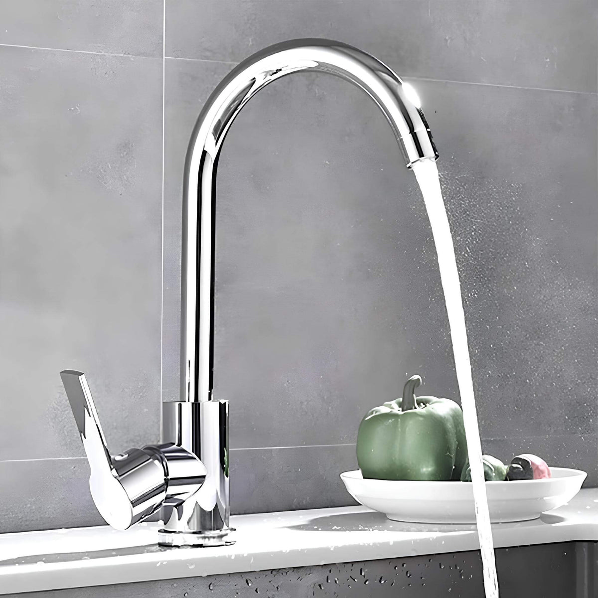 Robinet mitigeur évier bec orientable L'art du robinet