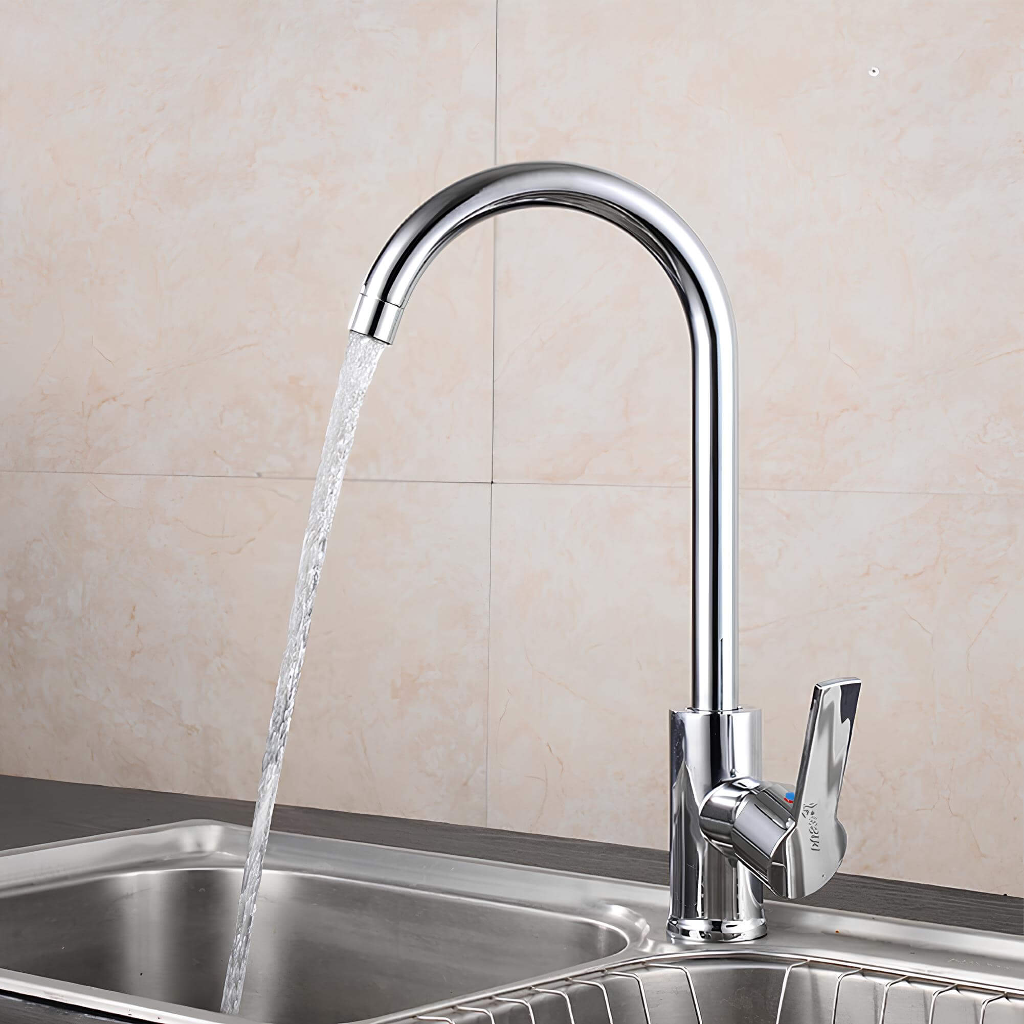 Robinet mitigeur évier bec orientable L'art du robinet