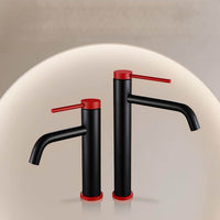 Robinet mitigeur inox brossé bec arrondi salle de bain L'art du robinet