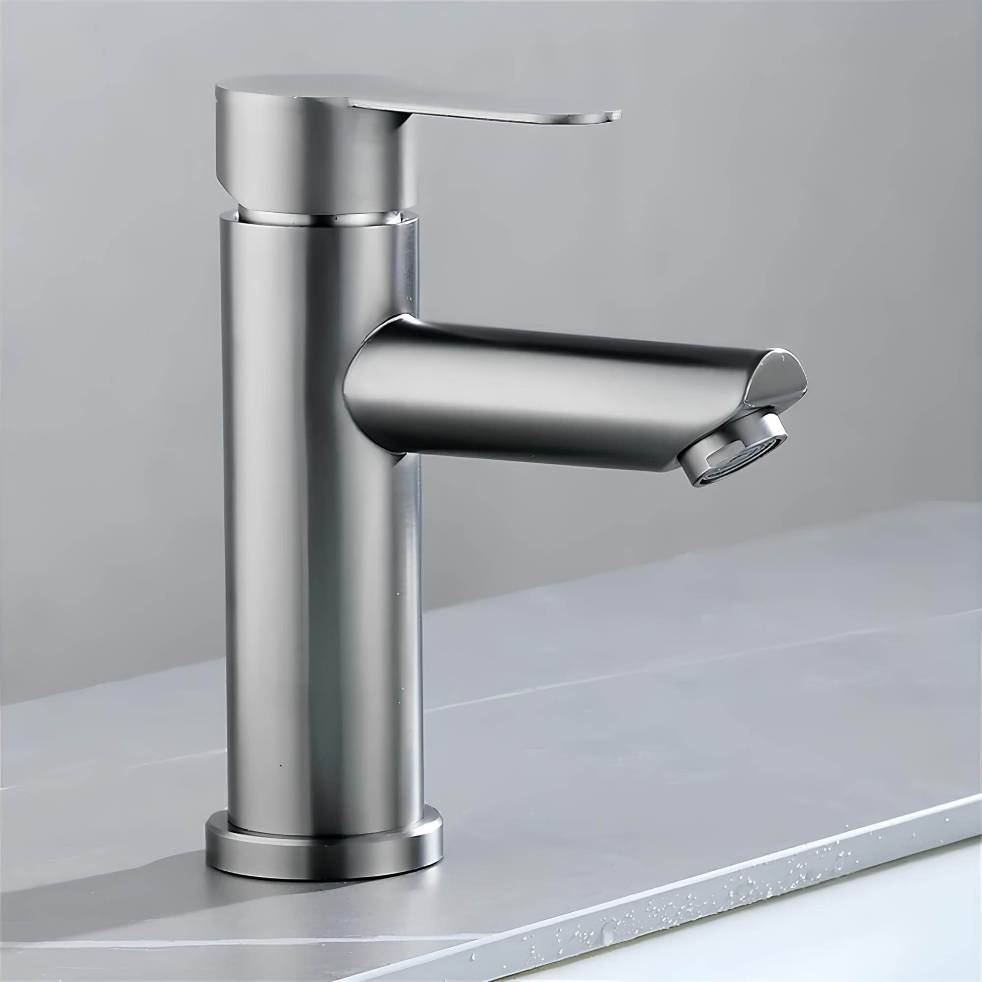 Robinet mitigeur inox monocommande cuisine et salle de bain L'art du robinet