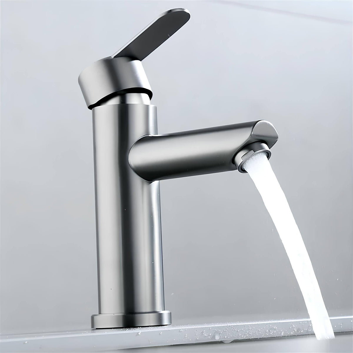 Robinet mitigeur inox monocommande cuisine et salle de bain L'art du robinet