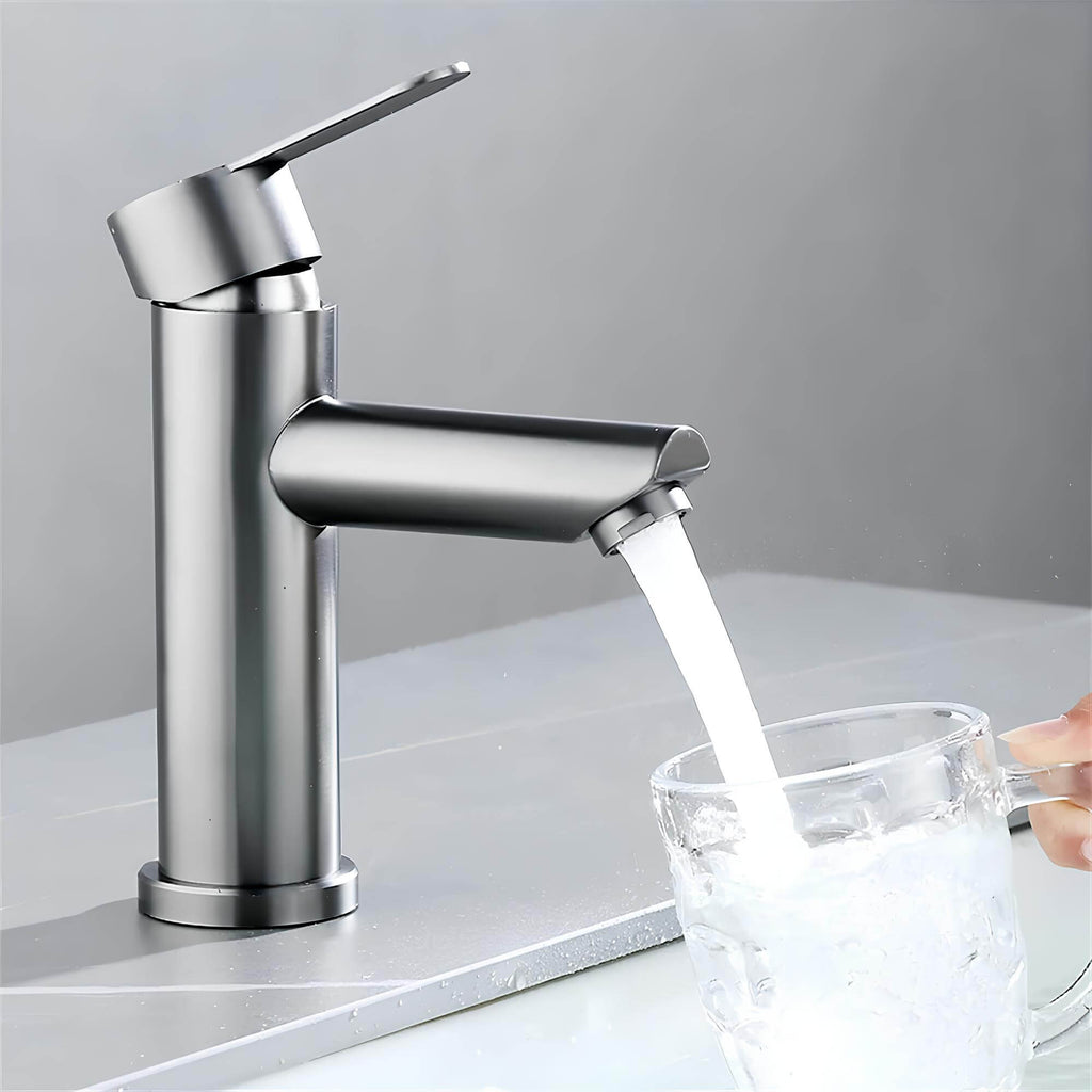 Robinet mitigeur inox monocommande cuisine et salle de bain L'art du robinet
