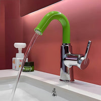 Robinet mitigeur laiton bec pivotant 360° contemporain L'art du robinet