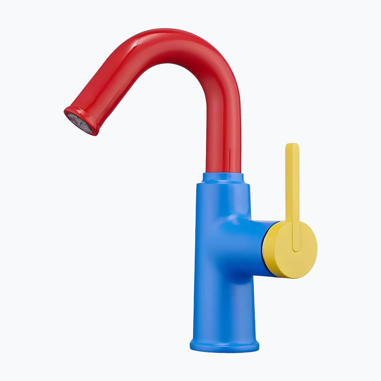 Robinet mitigeur laiton bec pivotant 360° contemporain L'art du robinet