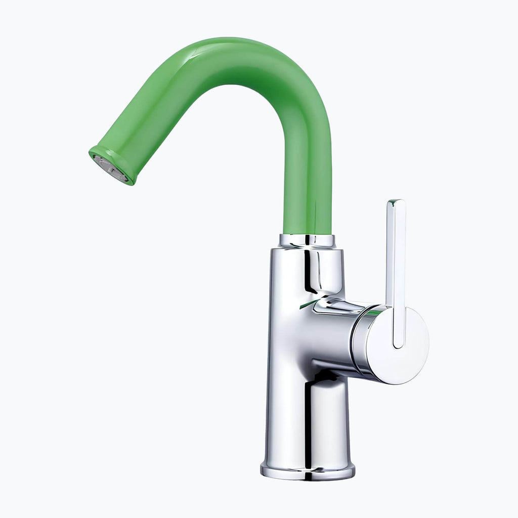 Robinet mitigeur laiton bec pivotant 360° contemporain L'art du robinet