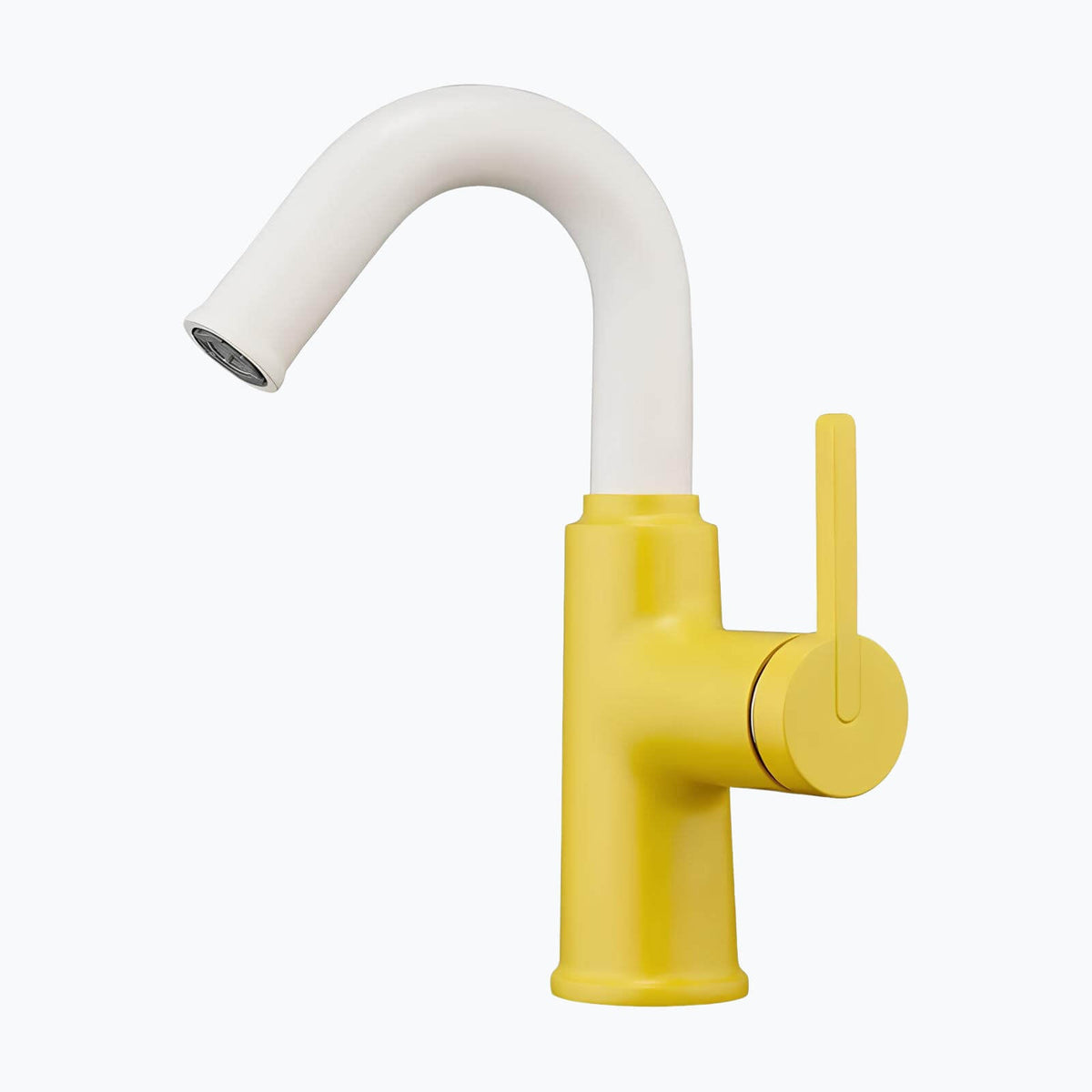 Robinet mitigeur laiton bec pivotant 360° contemporain L'art du robinet