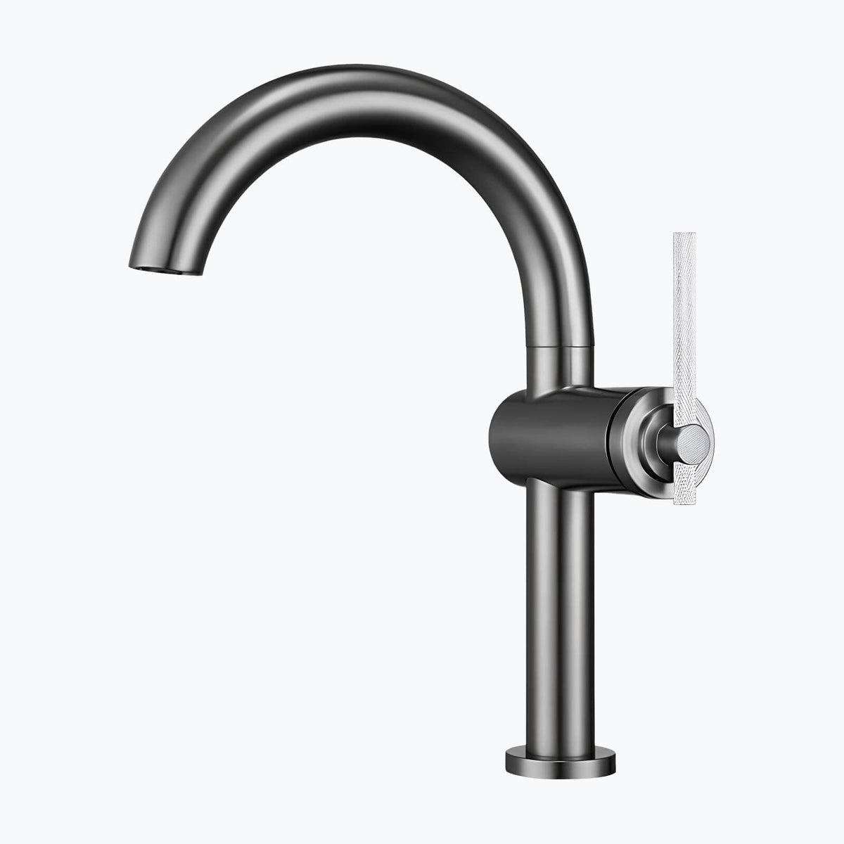 Robinet mitigeur laiton bec rotatif 360° brossé L'art du robinet