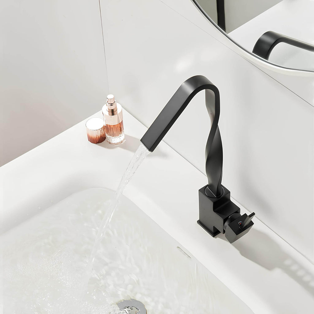 Robinet mitigeur laiton bec rotatif 360° L'art du robinet