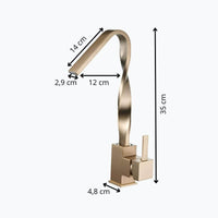 Robinet mitigeur laiton bec rotatif 360° L'art du robinet