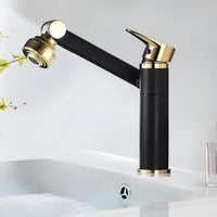 Robinet mitigeur lavabo bronze antique vintage L'art du robinet