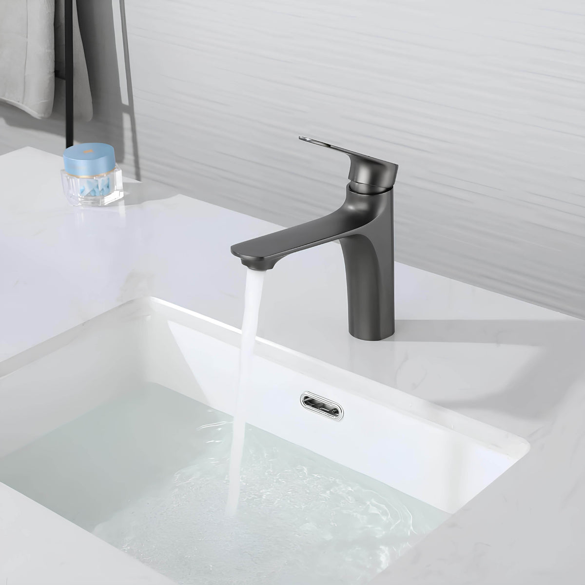 Robinet mitigeur lavabo design contemporain L'art du robinet
