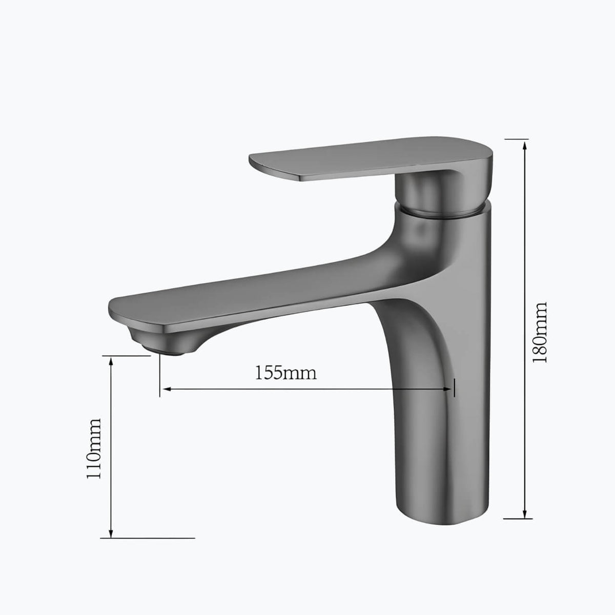 Robinet mitigeur lavabo design contemporain L'art du robinet