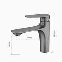 Robinet mitigeur lavabo design contemporain L'art du robinet