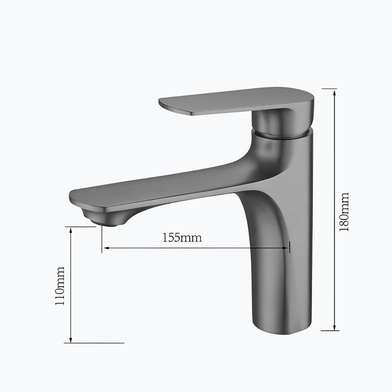Robinet mitigeur lavabo design contemporain L'art du robinet