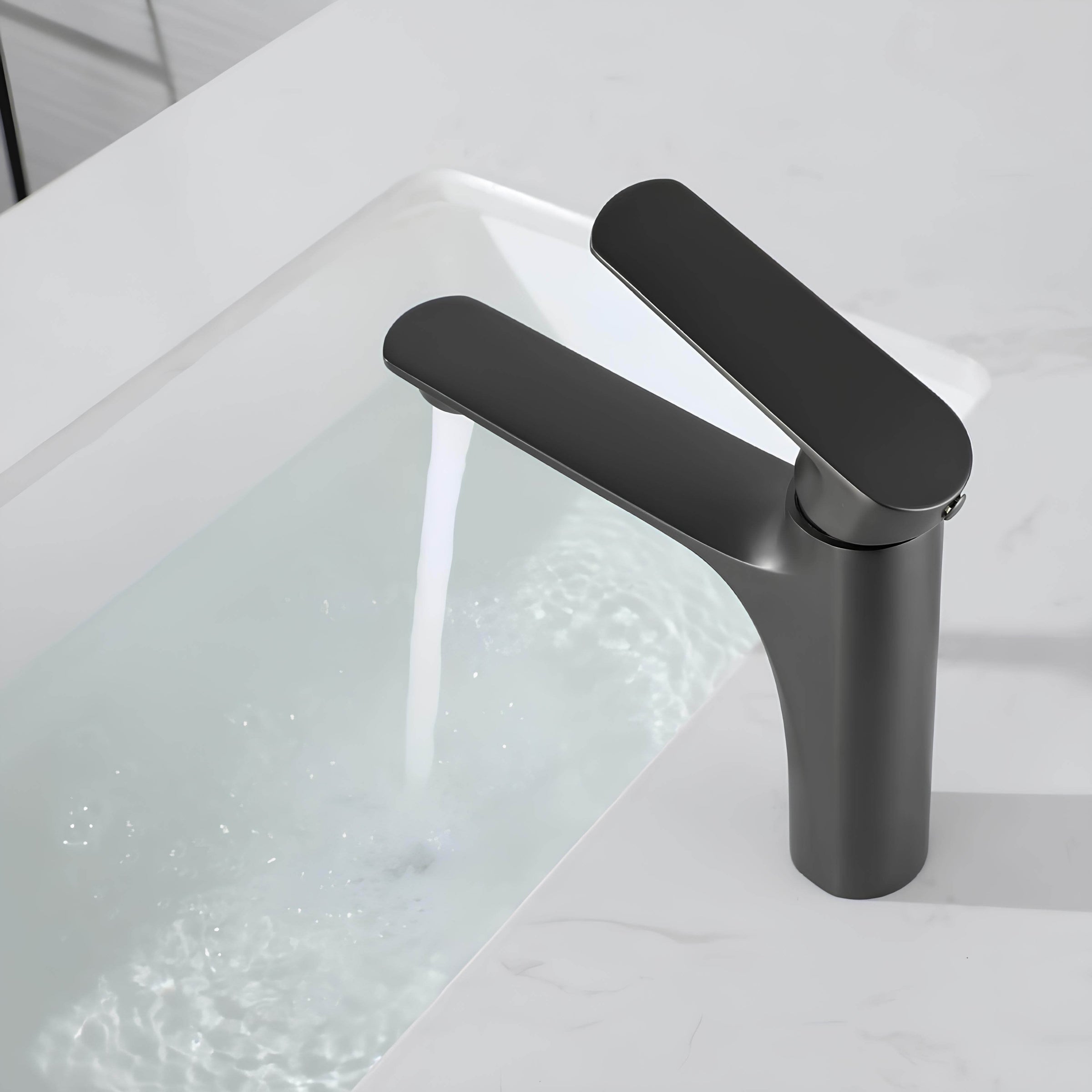 Robinet mitigeur lavabo design contemporain L'art du robinet