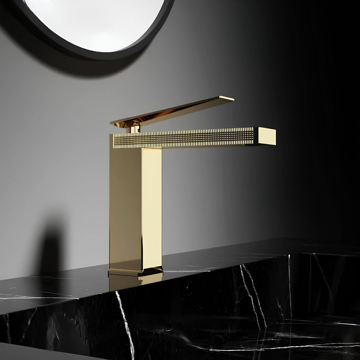 Robinet mitigeur lavabo laiton design épuré L'art du robinet