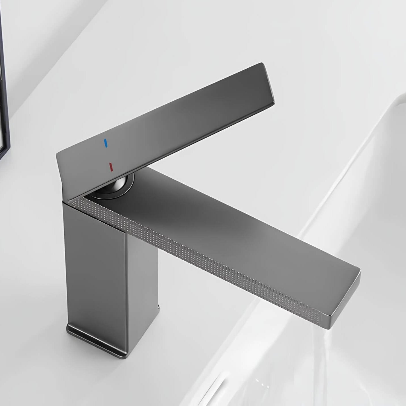 Robinet mitigeur lavabo laiton design épuré L'art du robinet