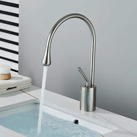 Robinet mitigeur lavabo rotatif 360° design L'art du robinet